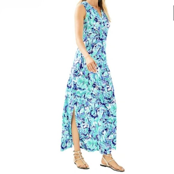 Lilly Pulitzer Essie Maxi Dress - Picture 2 of 11